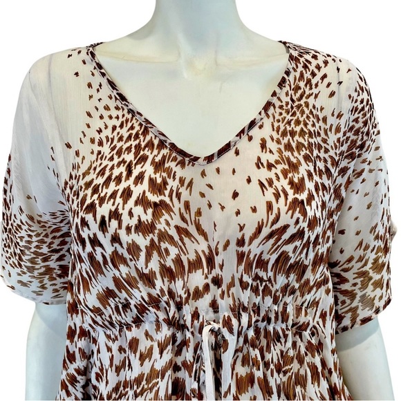 Coco Bianco Chiffon Swimsuit Cover-Up - Picture 2 of 9